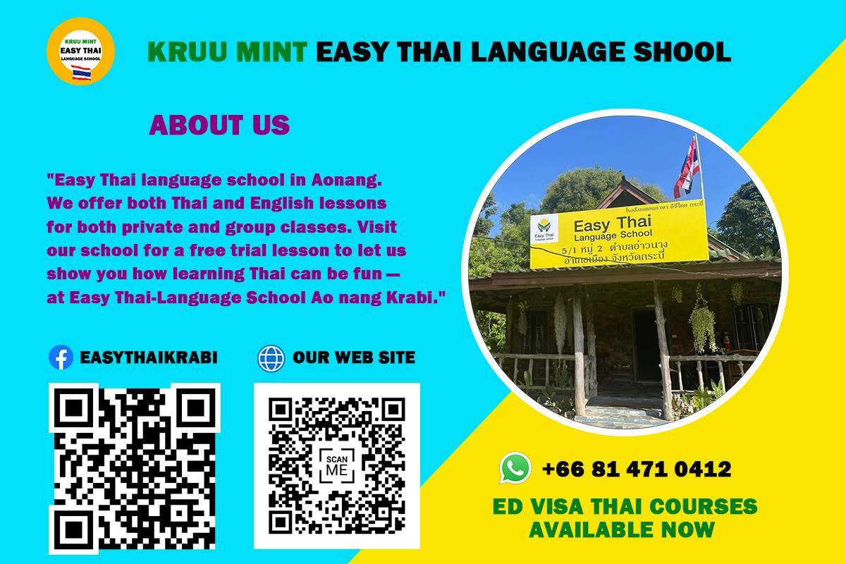 Easy Thai Language School Ao nang Krabi